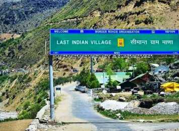 Way to Mana Village Badrinath
