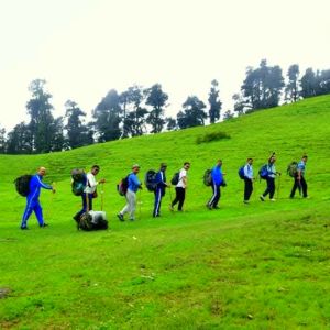 Trekking towards Panwali Kantha