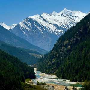 Harsil on Gangotri Highway