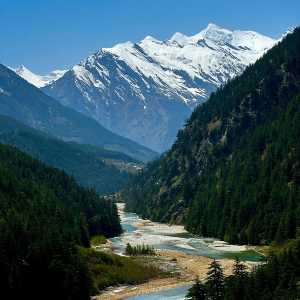Harsil Valley on the way to Gangotri